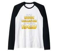 Music Collector IDGAF Rare CD Album Vinyl Record Collections Manche Raglan