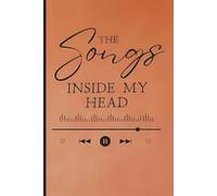 Music Composition Notebook: The Songs Inside My Head Notebook, Music Composition Manuscript Staff Notebook with 100 Pages