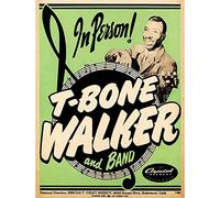 Music Concert Advert T-Bone Walker Band Blues USA Wall Art Print Mur Décor 30 x 41 cm