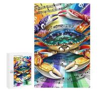 Music Crab Symphony Art Puzzle 1000 Pièces Educa Jouet en Bois Cadeau Unique Décoration Intérieure Jeu Éducatif Challenge Toy Adultes Et Enfants À Partir De 14 Ans 1000 PCS