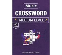 Music Crossword book: A Hand-Curated Collection of Rhythmic Music, Orchestral History, and the Global Language of Sound
