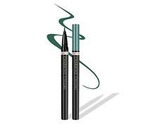 Music Flower Eyeliner Coloré, Crayon Eyeliner Liquide Résistant à L'eau Et à L'effacement, Options de Couleurs Multiples, Crayon Flexible Pour un Contrôle Facile, Vert