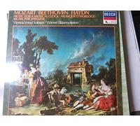Music for a musical clock (Musik fur spieluhr) - HAYDN, Joseph: Divertimento (St. Antoni); Sieben stucke fur die flotenhur - BEETHOVEN, Ludwig van: Adagio and allegretto for mechanical clock --MOZART, Wolfgang Amadeus: Fantasie in F minor, Kv.594; Fur eine Orgel-Walzer, Kv.616; Fantasy in F minor, Kv.608 ---VINYL-DEC SDD 576-DECCA - Inghilterra-HAYDN Franz Joseph (Austria); BEETHOVEN Ludwig Van (Germania); MOZART Wolfgang Amadeus (Austria)-Vienna Wind Soloist