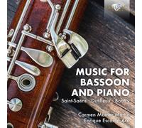MUSIC FOR BASSOON AND PIANO - CD NEUF DUTILLEUX/SAINT-SAENS/TANSMAN/BOUTRY