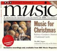 Music For Christmas - the BBC Singers sing BRAHMS, GOMBERT, MATHIAS, TRADITIONAL CAROLS - BBC