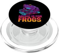 Music for Frogs Retro Tape Deck PopSockets PopGrip pour MagSafe