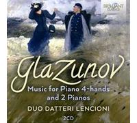 Glazounov: Music for Piano 4-Hands and 2 Pianos