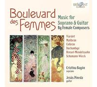Musique pour soprano et guitare par compositrices – Edel