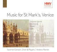 Music for St. Mark's, Venice - Taverner Consort [UK Import]