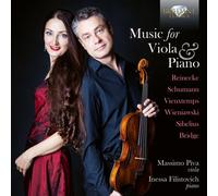 MUSIC FOR VIOLA&PIANO - PIVA,MASSIMO & FILISTOVICH,INESSA CD NEUF VARIOUS
