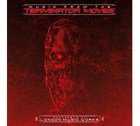 Music From The Terminator Movies Vinyle Rouge Transparent Vinyle