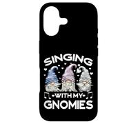 Music GNOME Graphic for Teacher Singing with My Gnomies Coque pour iPhone 17