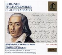 Claudio Abbado – Abbado Golden Label: Compositeurs inspirés par le poète Friedrich Holderlin – CD