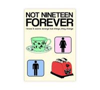 Music Inspired Poster, Retro Typography Wall Art Print, Modern Home Decor for Living Room and Game Room(Unframed,16X24inch(40X60cm))