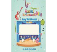 Music Instrument Word Search Puzzle Book: Word Searches with Easy to Read Print about Music, Instruments, Fun and More | 6x9 inches, 110 pages, 50+ ... Gift for Vacation, Holidays, and Free Time