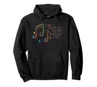 Music is Moonlight in The Gloomy Night of Life Retro Sweat à Capuche