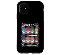 Music is My Jam Funny Lover Pun Rock Jazz Blues Pop Folk Coque pour iPhone 11