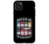 Music is My Jam Funny Lover Pun Rock Jazz Blues Pop Folk Coque pour iPhone 11 Pro Max