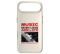 Music is My Love and Life (Graphique du Clavier) Coque pour iPhone Air
