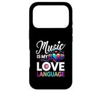 Music is My Loves Musicien EDM Musicien Amoureux de Musique DJ Coque pour iPhone 17 Pro