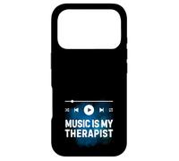 Music is My Therapist Music Lover Musician Life Coque pour iPhone 17 Pro