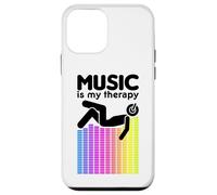 Music is My Therapy Égaliseur DJ Rainbow Sound Engineer Coque pour iPhone 12 Mini