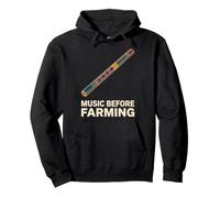 Music is Older Than Farming Paléolithique Flûte en os Sweat à Capuche