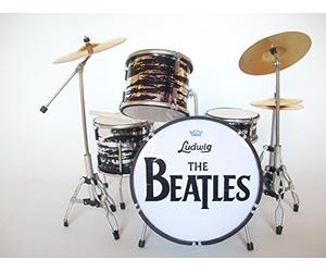 Music Legends Collection - Batterie Miniature Ludwig Black Oyster Ringo Starr Beatles