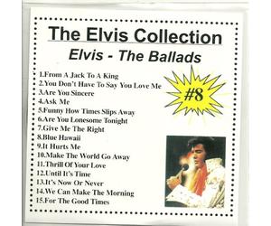 Music Maestro Velvet ELVIS PRESLEY #8 Ballads Karaoke CDG