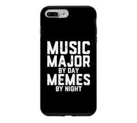 Music Major by Day Memes by Night Musicien Joke Band Student Coque pour iPhone 7 Plus/8 Plus