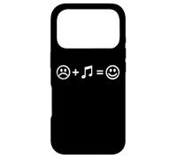 Music Makes Happy Funny Musicien Player Fan Lover Homme Femme Coque pour iPhone 17 Pro