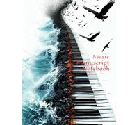 Music Manuscript Notebook: Compact Edition: 12 Staves per Page, 120 Pages of Blank Sheet Music, 8.25 x 11 inches