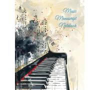 Music Manuscript Notebook: Compact Edition: 12 Staves per Page, 120 Pages of Blank Sheet Music, 8.5 x 11 inches