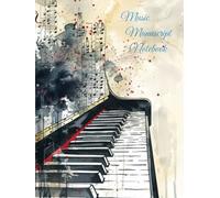 Music Manuscript Notebook: Compact Edition: 12 Staves per Page, 120 Pages of Blank Sheet Music, 8.5 x 11 inches