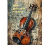 Music Manuscript Notebook: Compact Edition: 12 Staves per Page, 120 Pages of Blank Sheet Music, 8.5 x 11 inches