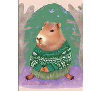 Music Manuscript Notebook: Spacious Staff Pages for Learning and Skill Development, Capybara themed cover