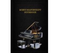 Music Manuscript Notebook: Staff Paper • 12 Staves per Page • A4 • 120 Pages