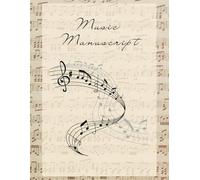 Music Manuscript Paper: 100 pages to write your notes clearly and neatly. Features a customizable index, 12 staves per page. Perfect for musicians, students, and as a gift idea!