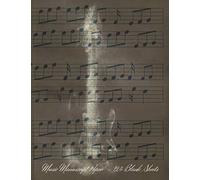 Music Manuscript Paper - 124 Blank Sheets: 8.5"X11" 124 Page - 12 Staves - Book Of Composition Sheet Music Paper/ Staff Paper/ Song Writing Paper For Song Writers, Musicians, Composers Music Students
