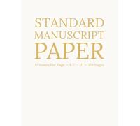 Music Manuscript Paper: Blank Staff Notebook: Staff Manuscript Pad | 12-Stave Layout | 120 Pages | 8.5 × 11 inches