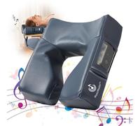 Music Master Coussin de berceau haute fidélité - Coussin de massage Bluetooth pour le repos face vers le bas - Table de massage ultra douce - Grande ouverture pour les yeux pour un confort supérieur,
