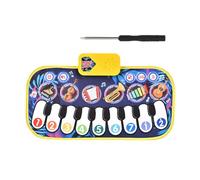 Music Mat - Tapis pour Piano éducatif, BASSAGE Son Play Blanket, Piano Interactif Cartoon | Clavier De Plancher De Grand Touch Pad, Outil Jouet pour Danse Sensorielle pour