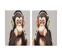 Music Monkey Étui de protection fin pour passeport pour passeport compact et léger pour voyage, 20,3 x 13,8 cm, Style :, 20.3x13.8cm