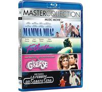 Music Movie Blu-Ray 4 Films Mamma Mia! - Footloose - Grease - La Fièvre Du Samedi Soir Vo