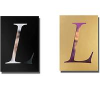 Music & New Lisa - LALISA [Lot VER.] (1er album simple) 2 albums (or + black.ver) + affiches pliées pré-commandées + cadeau coréen (autocollants décoratifs, cartes photos double face) Noir