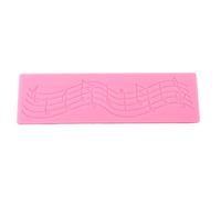 Music Note Silicone Form | - 100°F to 450°F Heat Tolerant Fondant Mat | Cake Decorating Tool for Wedding Cakes/Cupcakes/Cookies | Flexible Lace Design, Food Grade Material