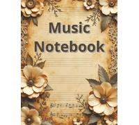 Music Notebook: 172pg - Blank Page Music Notebook/Manuscript from beginners to advanced music writers