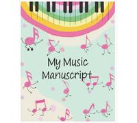 Music Notebook for Kids - Wide Staff | Blank Sheet Music with 6 Staves per Page | Music Writing Notebook | 8 x 10 | 125 Pages: Wide Staff Blank ... Piano, Guitar, Songwriting & Music Practice