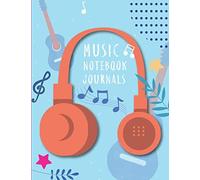 Music Notebook Journal: Playlist Bujo Music Notebook, Lyrics, Song Review Gifts For Music Lovers