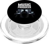 Music Producer Studio Setup Mixing Mastering Beatmaker DAW PopSockets PopGrip pour MagSafe